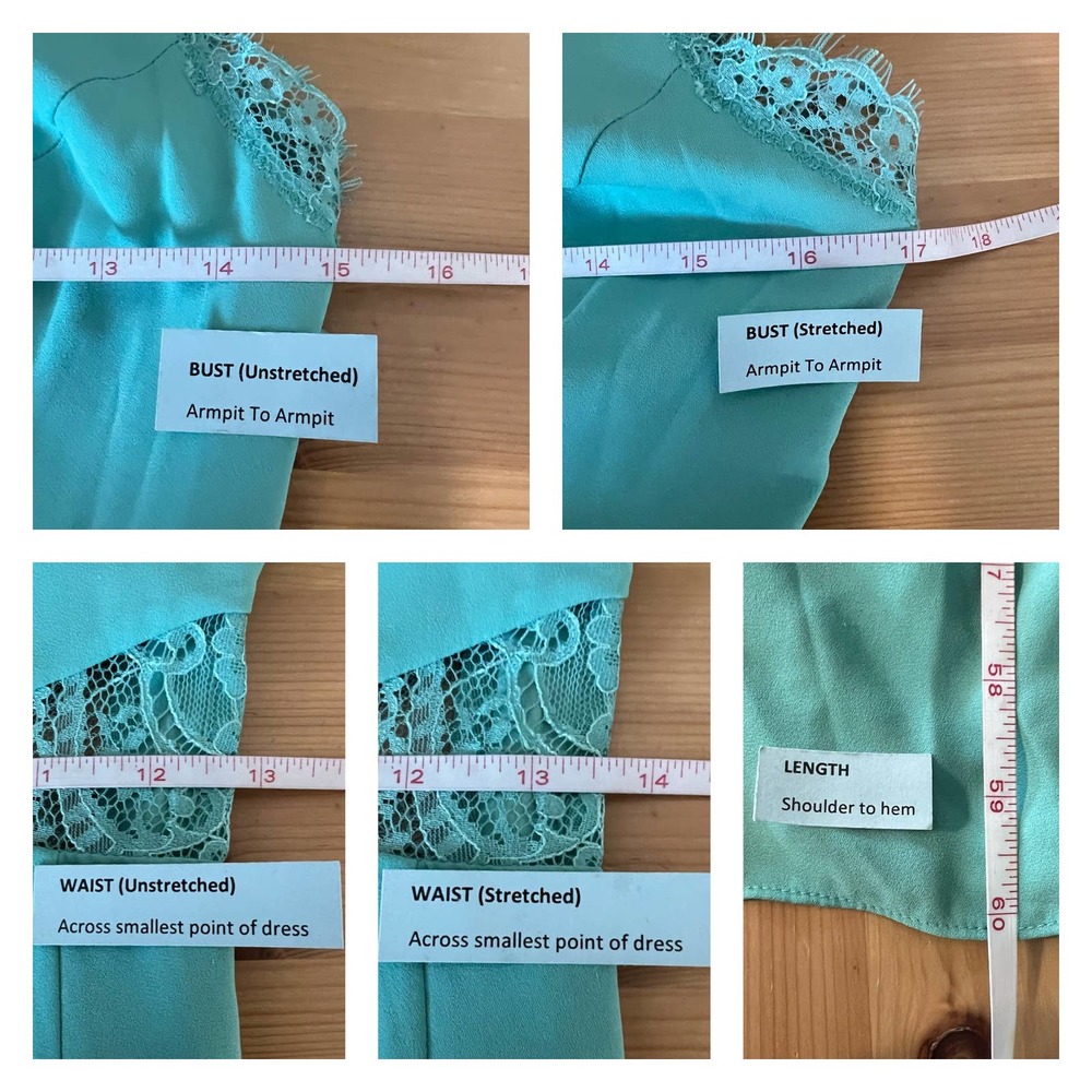 71. BCBGMAXAZRIA Mint Karey Maxi Dress Sz 4 Aqua Cut Out Open Lace Back BCBG - Picture 4 of 8
